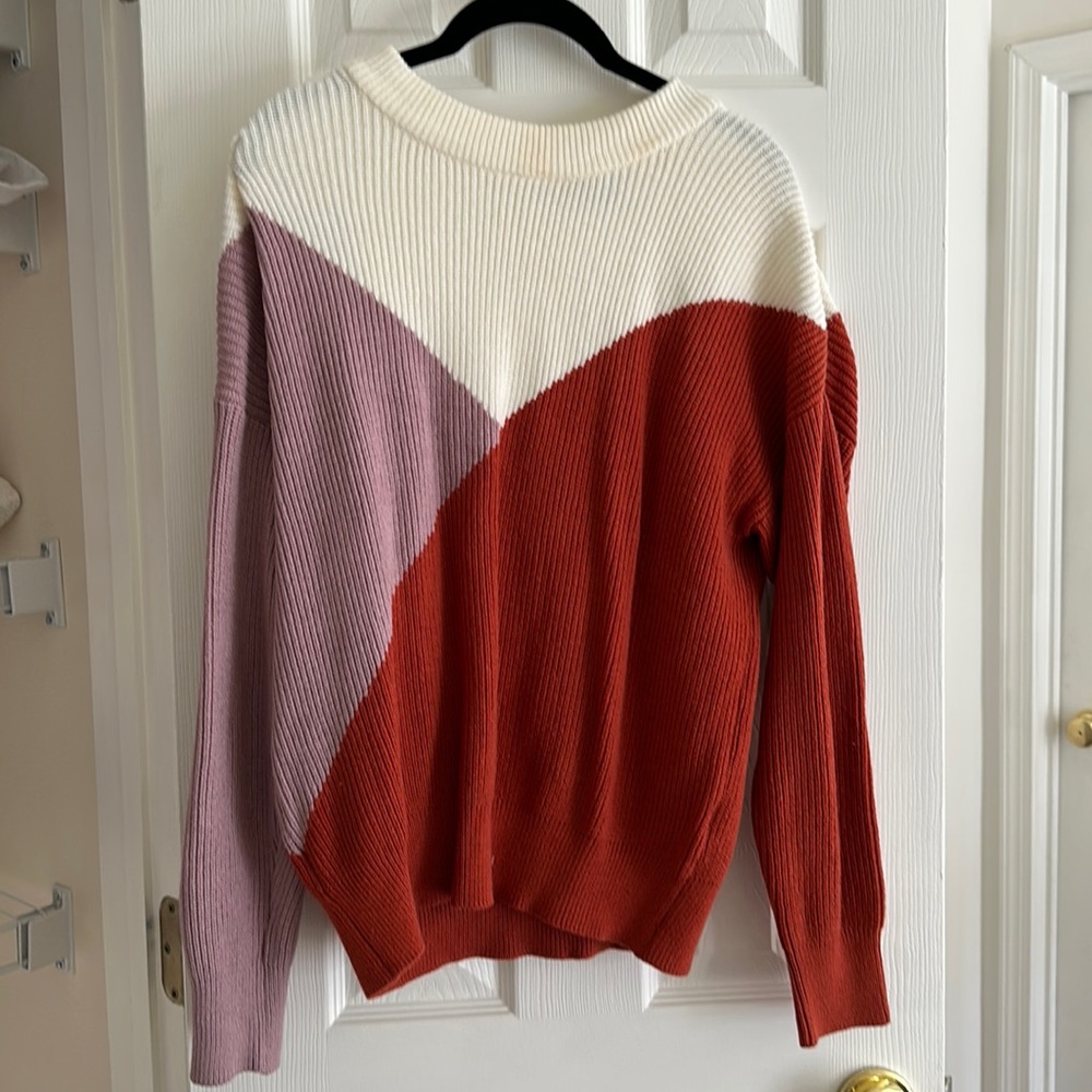 Color Block Sweater